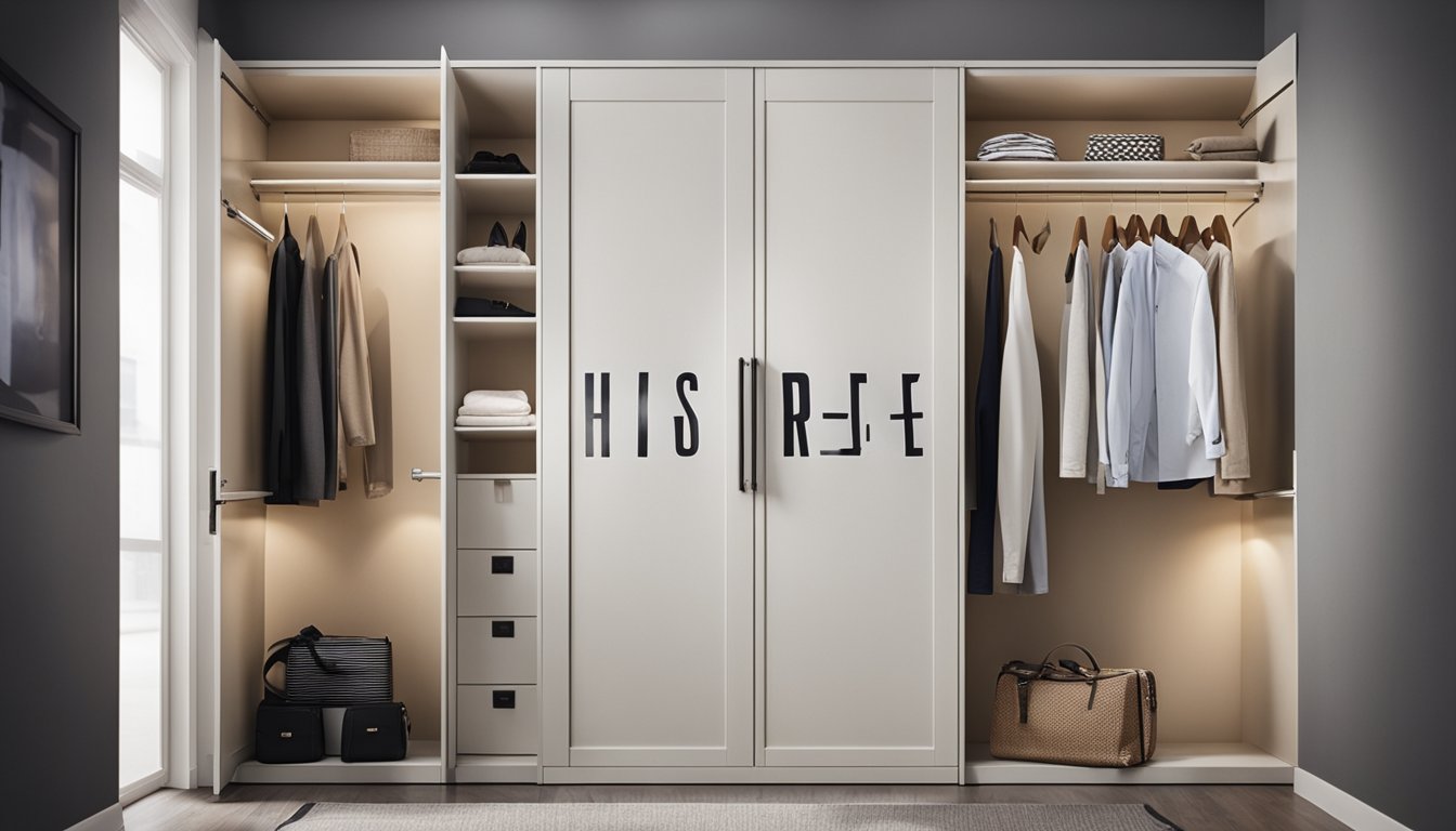 His and hers closet organizer featured image