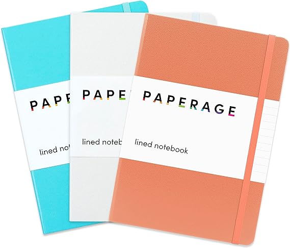 Lined Journal Notebooks | 3 Pack