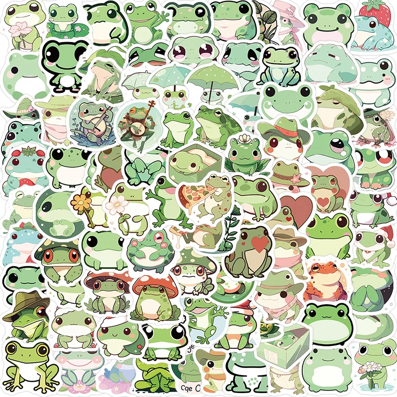 Aesthetic Stickers Frog