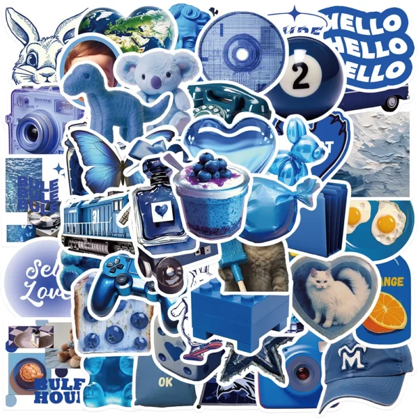Blue Aesthetic Stickers