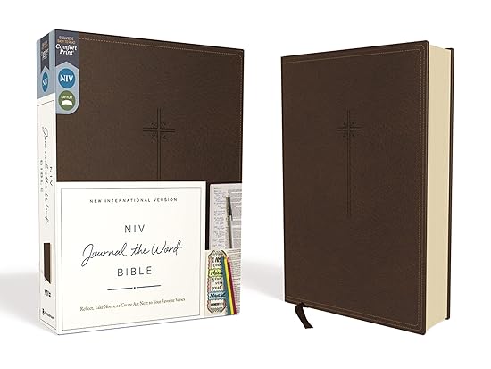 Journal the World Bible | Leathersoft - Brown