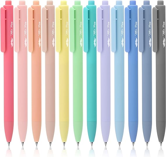 Retractable Gel Pens | 12 Pack