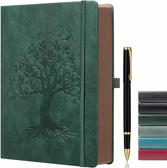 Lined Journaling Notebook with Pen